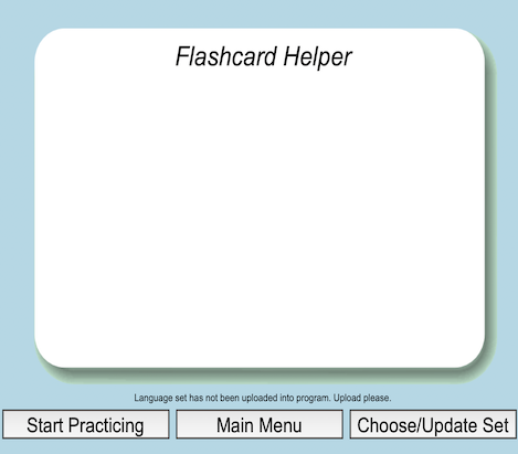 picture of flashcard project